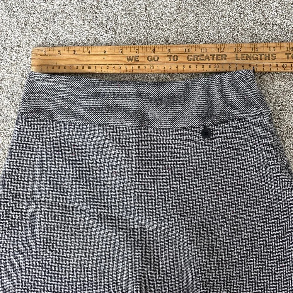 GAP Wool Blend Tweed Womens Size 2 Mini Skirt Black Pink Speckled‎ Y2K Vtg